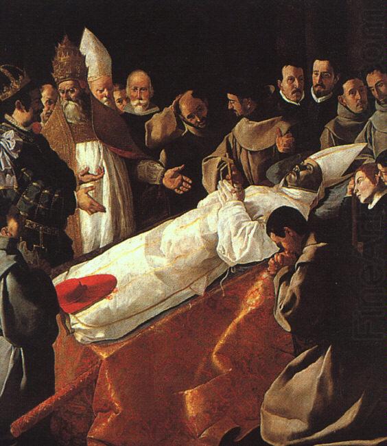 Francisco de Zurbaran The Lying in State of St.Bonaventura china oil painting image